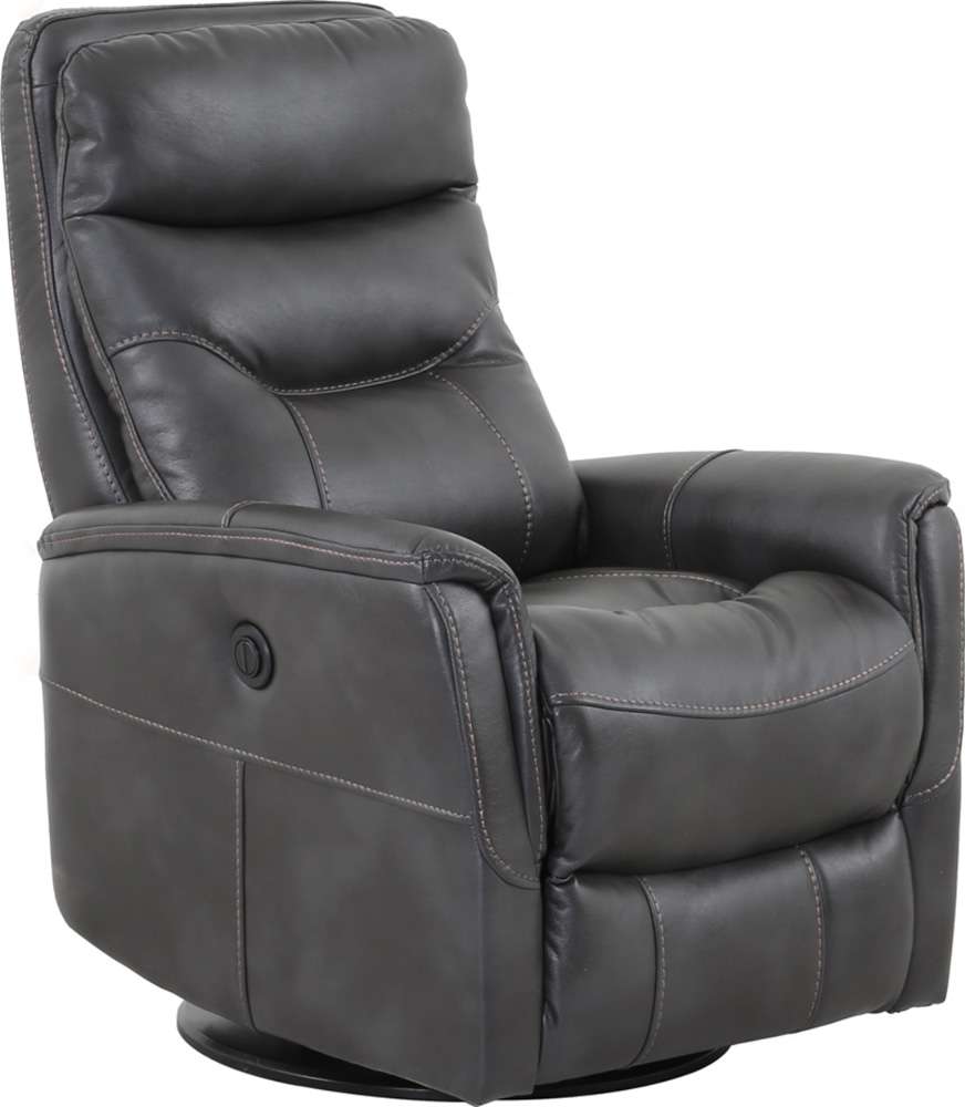 Parker House -  Gemini - Flint Power Swivel Glider Recliner (Set of 2) - MGEM#812GSPB-2-FLI veiw 2