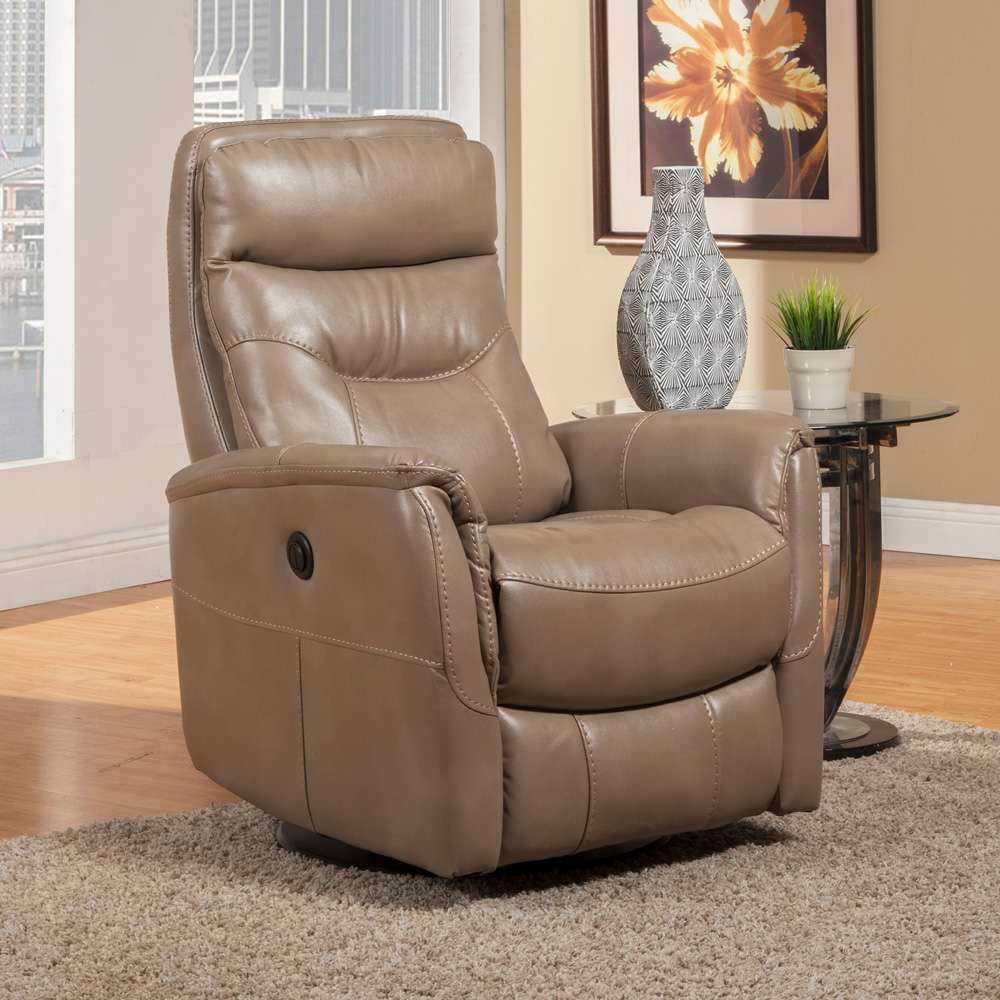 Parker House -  Gemini - Linen Power Swivel Glider Recliner (Set of 2) - MGEM#812GSPB-2-LIN veiw 3
