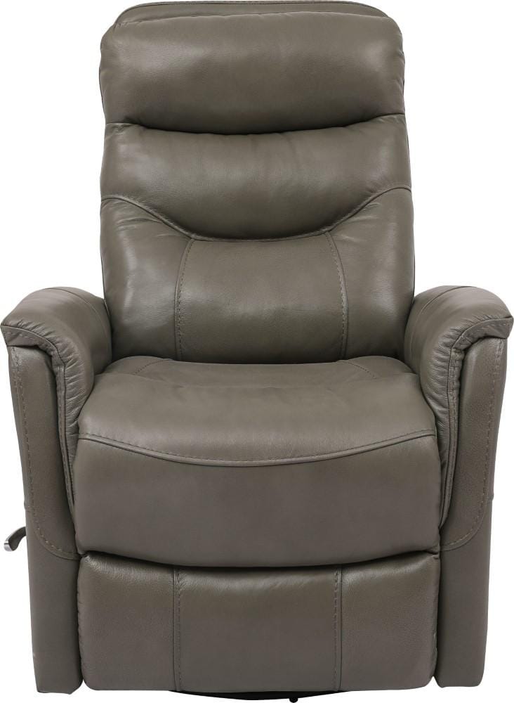 Parker House - Gemini Manual Swivel Glider Recliner in Ice - MGEM812GS-ICE view 2