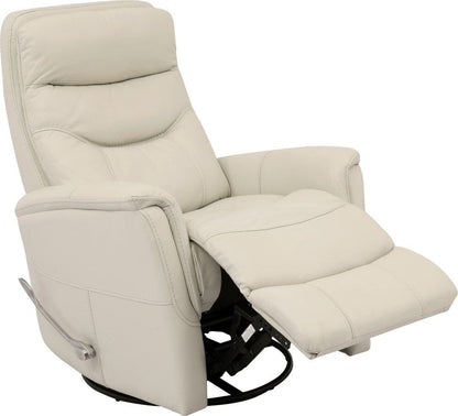 Parker House - Gemini Manual Swivel Glider Recliner in Ivory - MGEM812GS-IV view 3