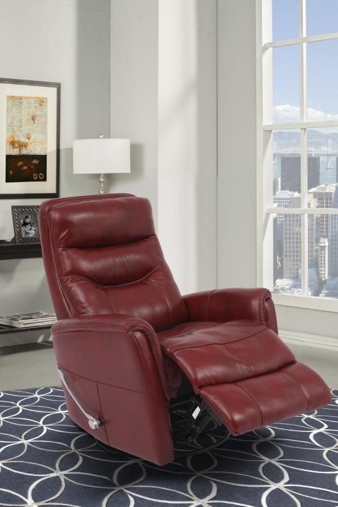 Parker House - Gemini Manual Swivel Glider Recliner in Rouge - MGEM812GS-ROU view 4