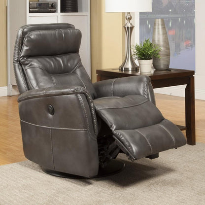 Parker House - Gemini Power Swivel Glider Recliner in Flint - MGEM812GSPB-FLI view 3