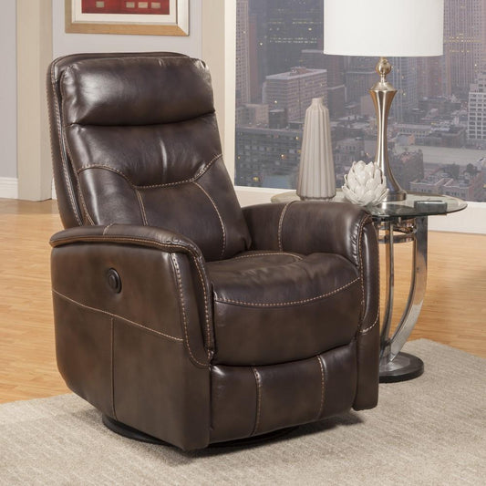 Parker House - Gemini Power Swivel Glider Recliner in Truffle - MGEM812GSPB-TRU view 1