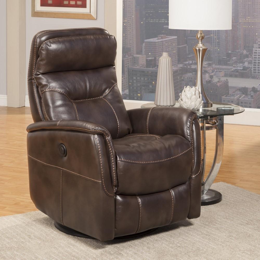 Parker House - Gemini Power Swivel Glider Recliner in Truffle - MGEM812GSPB-TRU view 3