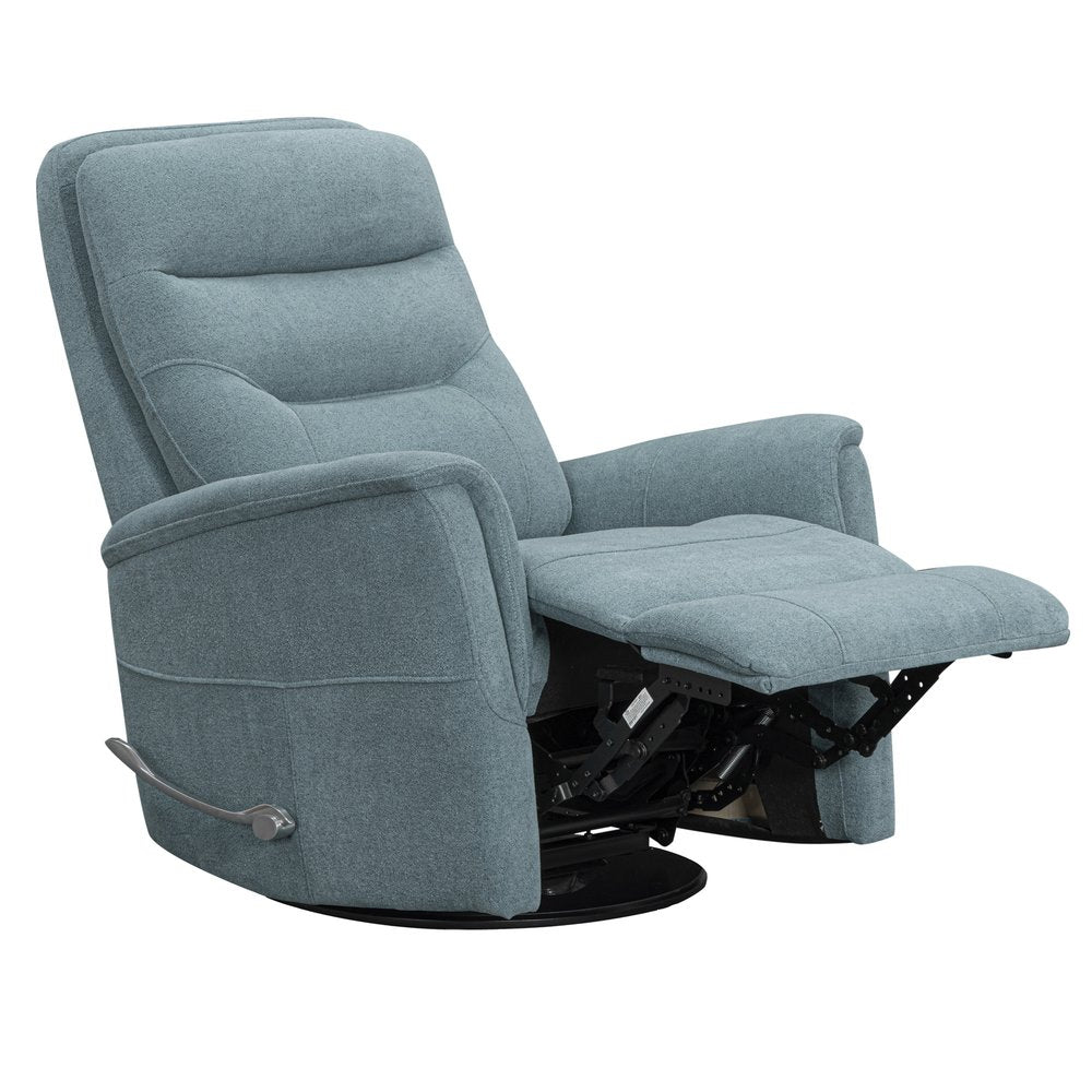 Parker House - Gemini - Snazzy Blue Manual Swivel Glider Recliner - Snazzy Blue - MGEM#812GS-SNBL view 2