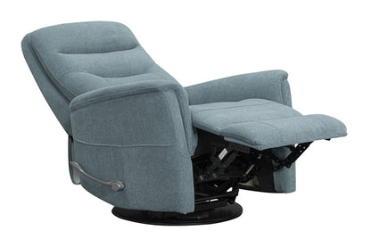 Parker House - Gemini - Snazzy Blue Manual Swivel Glider Recliner - Snazzy Blue - MGEM#812GS-SNBL view 3