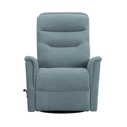 Parker House - Gemini - Snazzy Blue Manual Swivel Glider Recliner - Snazzy Blue - MGEM#812GS-SNBL view 4