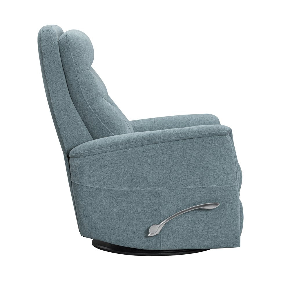 Parker House - Gemini - Snazzy Blue Manual Swivel Glider Recliner - Snazzy Blue - MGEM#812GS-SNBL view 5