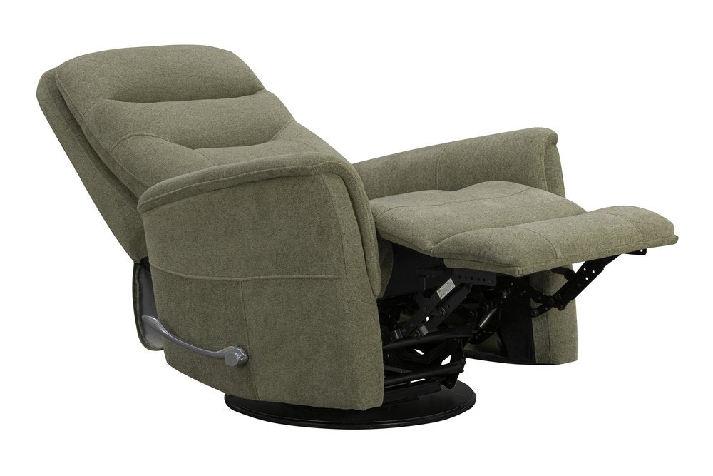 Parker House - Gemini - Snazzy Olive Manual Swivel Glider Recliner - Snazzy Olive - MGEM#812GS-SNOL view 3