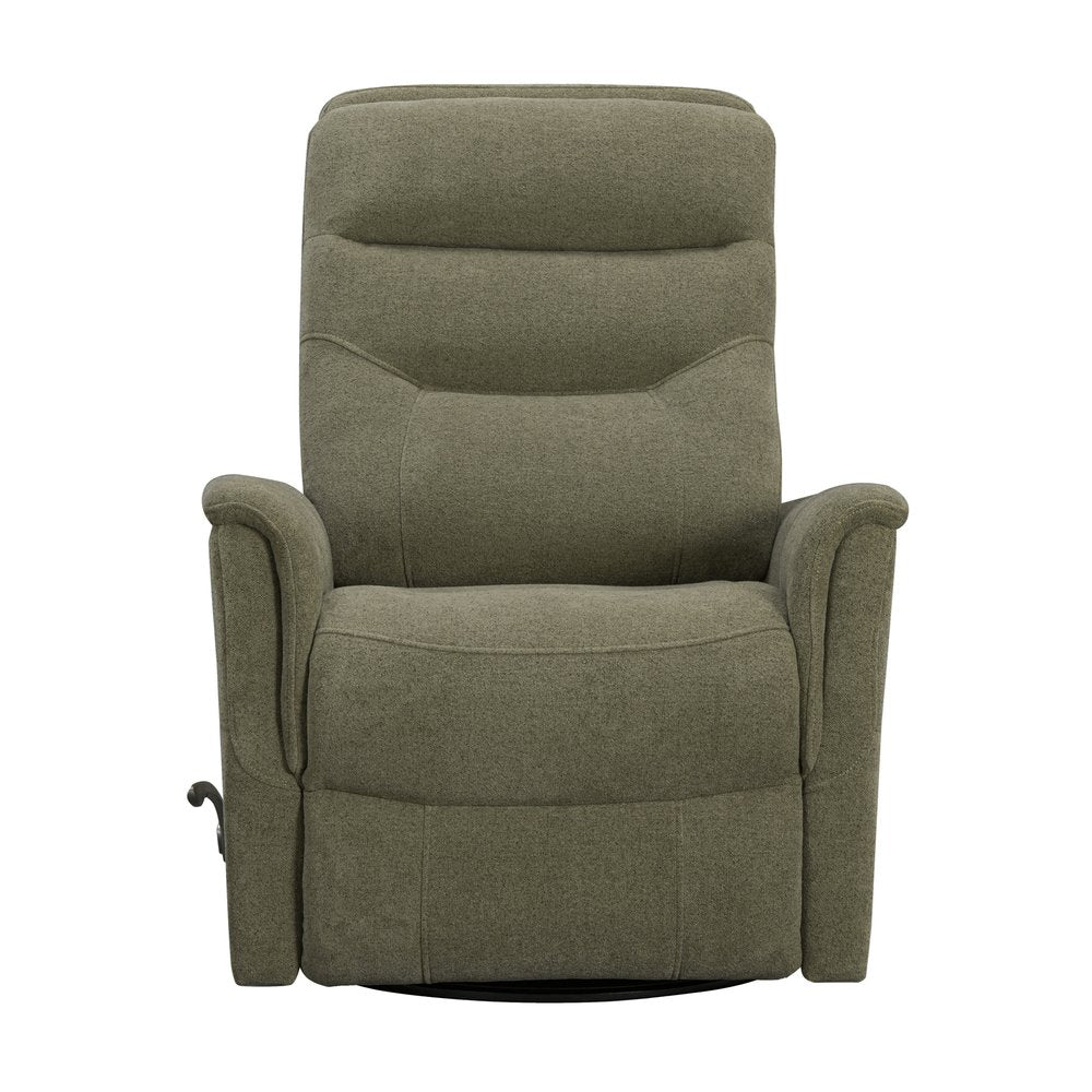 Parker House - Gemini - Snazzy Olive Manual Swivel Glider Recliner - Snazzy Olive - MGEM#812GS-SNOL view 4