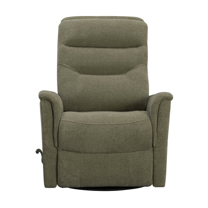 Parker House - Gemini - Snazzy Olive Manual Swivel Glider Recliner - Snazzy Olive - MGEM#812GS-SNOL view 4