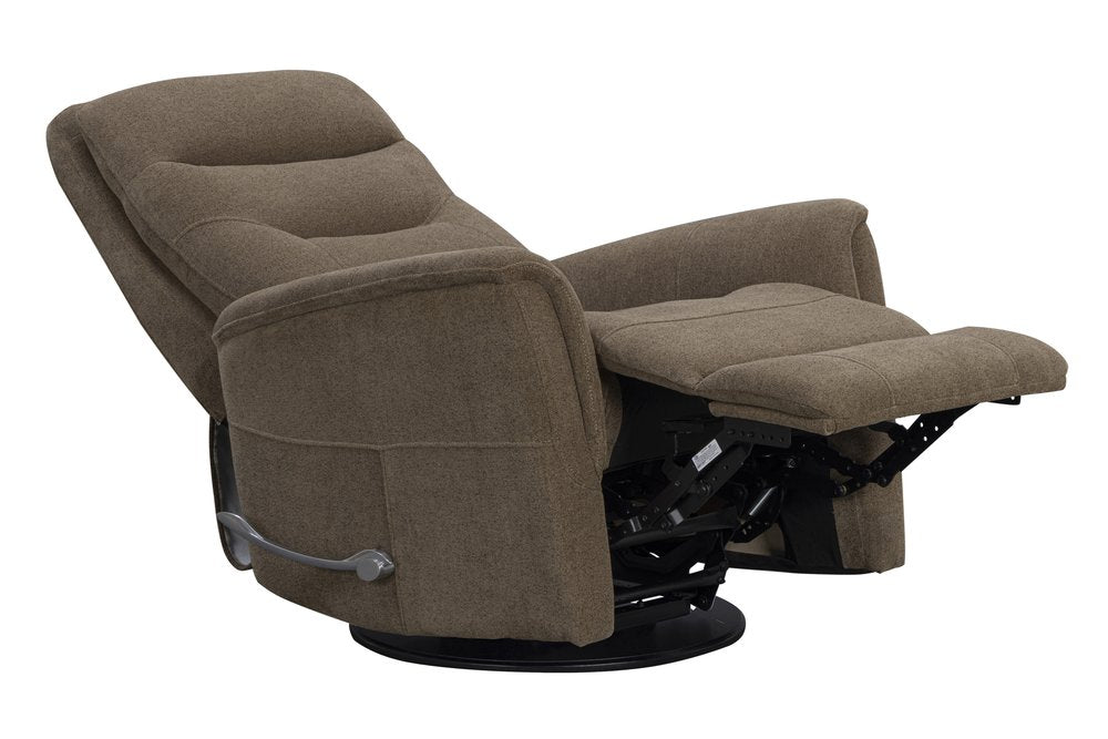 Parker House - Gemini - Snazzy Shiitake Manual Swivel Glider Recliner - Snazzy Shiitake - MGEM#812GS-SNSH view 3