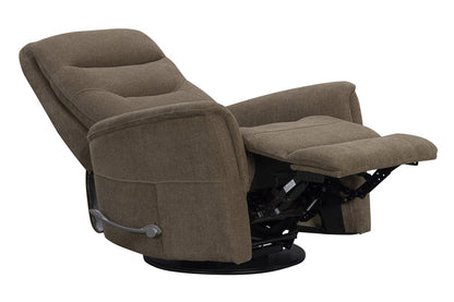 Parker House - Gemini - Snazzy Shiitake Manual Swivel Glider Recliner - Snazzy Shiitake - MGEM#812GS-SNSH view 3