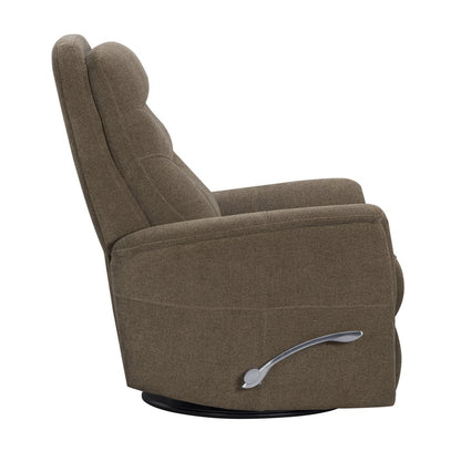 Parker House - Gemini - Snazzy Shiitake Manual Swivel Glider Recliner - Snazzy Shiitake - MGEM#812GS-SNSH view 5