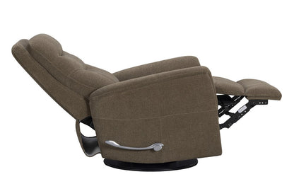 Parker House - Gemini - Snazzy Shiitake Manual Swivel Glider Recliner - Snazzy Shiitake - MGEM#812GS-SNSH view 6