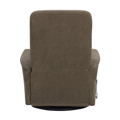 Parker House - Gemini - Snazzy Shiitake Manual Swivel Glider Recliner - Snazzy Shiitake - MGEM#812GS-SNSH view 7