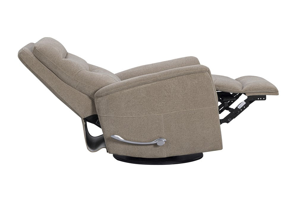 Parker House - Gemini - Snazzy Taupe Manual Swivel Glider Recliner - Snazzy Taupe - MGEM#812GS-SNTA view 6