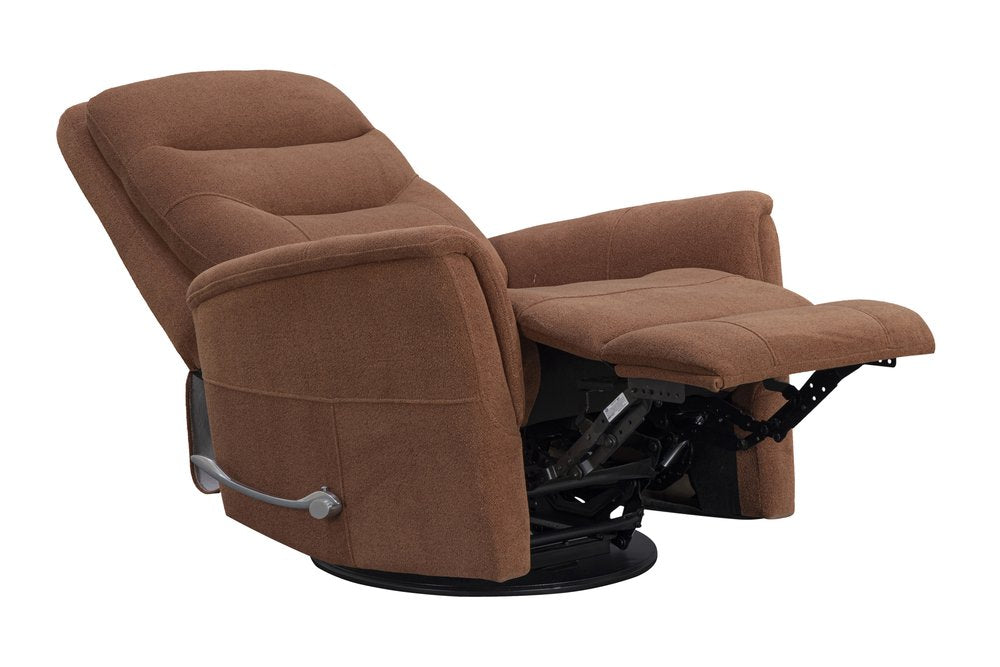 Parker House - Gemini - Snazzy Terracotta Manual Swivel Glider Recliner - Snazzy Terracotta - MGEM#812GS-SNTE view 3