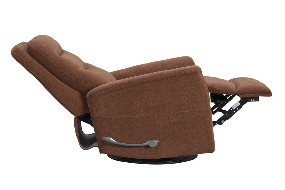 Parker House - Gemini - Snazzy Terracotta Manual Swivel Glider Recliner - Snazzy Terracotta - MGEM#812GS-SNTE view 6