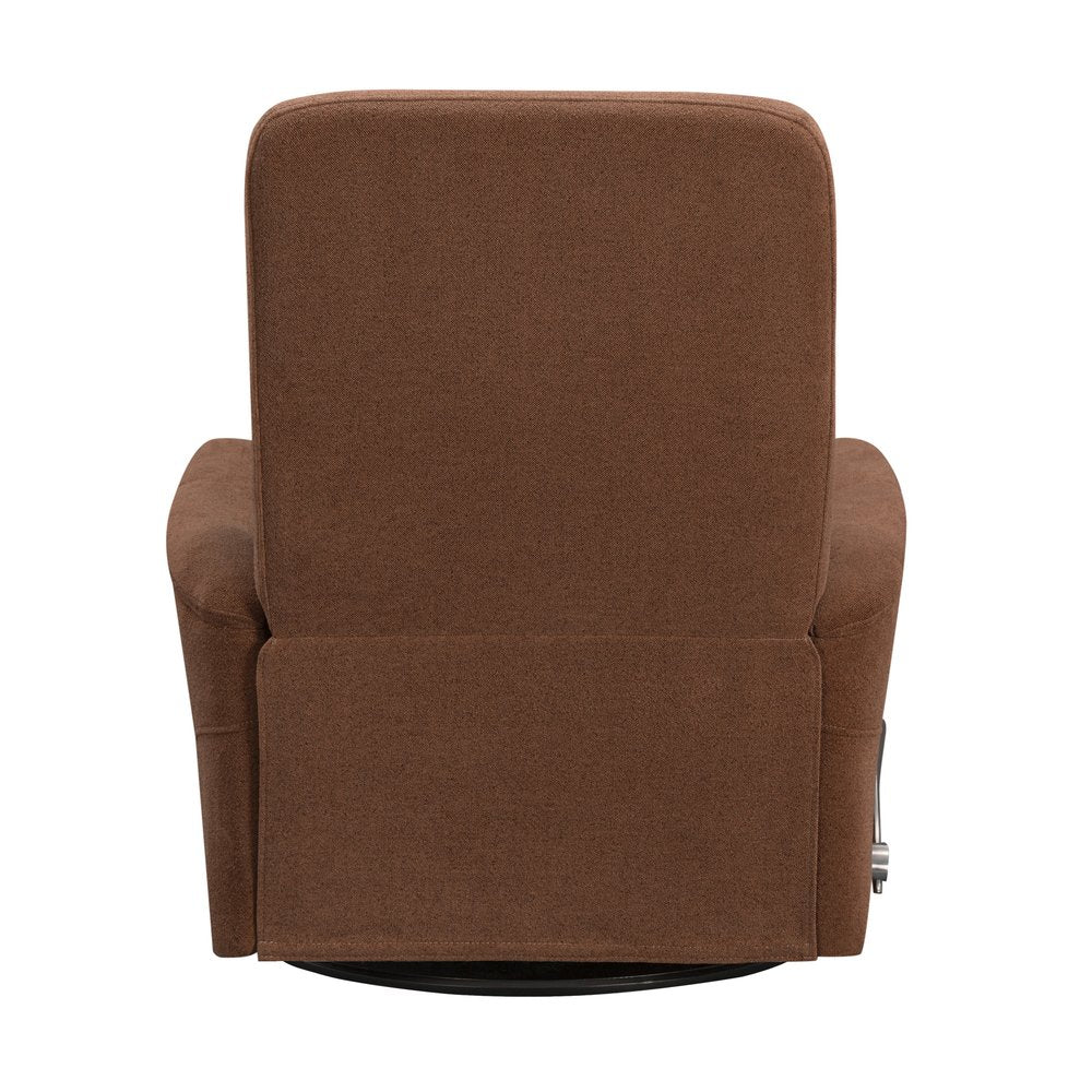 Parker House - Gemini - Snazzy Terracotta Manual Swivel Glider Recliner - Snazzy Terracotta - MGEM#812GS-SNTE view 7