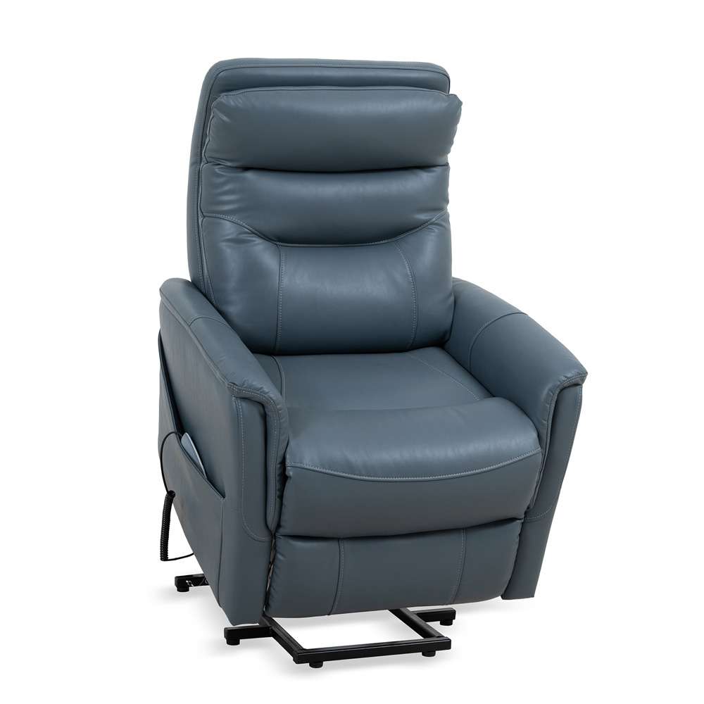 Parker House - Gemini - Softy Azure Power Lift Recliner with Articulating Headrest - MGEM#812LIFT-SFAZ view 3