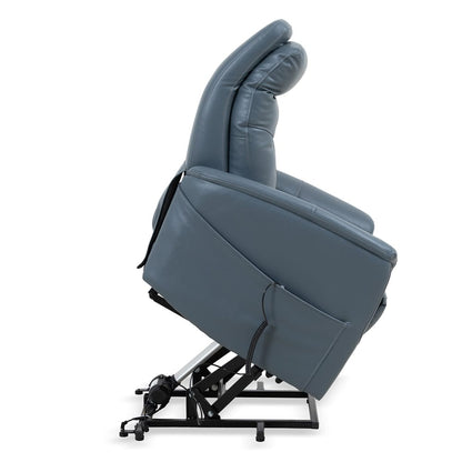 Parker House - Gemini - Softy Azure Power Lift Recliner with Articulating Headrest - MGEM#812LIFT-SFAZ view 6