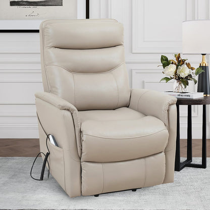 Parker House - Gemini - Softy Ivory Power Lift Recliner with Articulating Headrest - MGEM#812LIFT-SFIV view 5