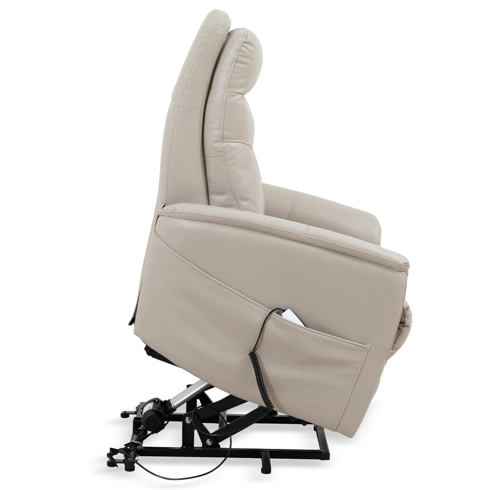 Parker House - Gemini - Softy Ivory Power Lift Recliner with Articulating Headrest - MGEM#812LIFT-SFIV view 7