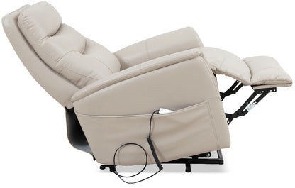 Parker House - Gemini - Softy Ivory Power Lift Recliner with Articulating Headrest (Set of 2) - MGEM#812LIFT-2-SFIV view 6