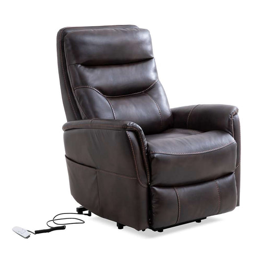 Parker House - Gemini - Truffle Power Lift Recliner with Articulating Headrest - MGEM#812LIFT-TRU view 1