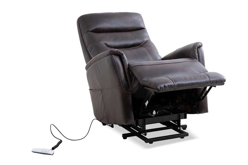 Parker House - Gemini - Truffle Power Lift Recliner with Articulating Headrest - MGEM#812LIFT-TRU view 3