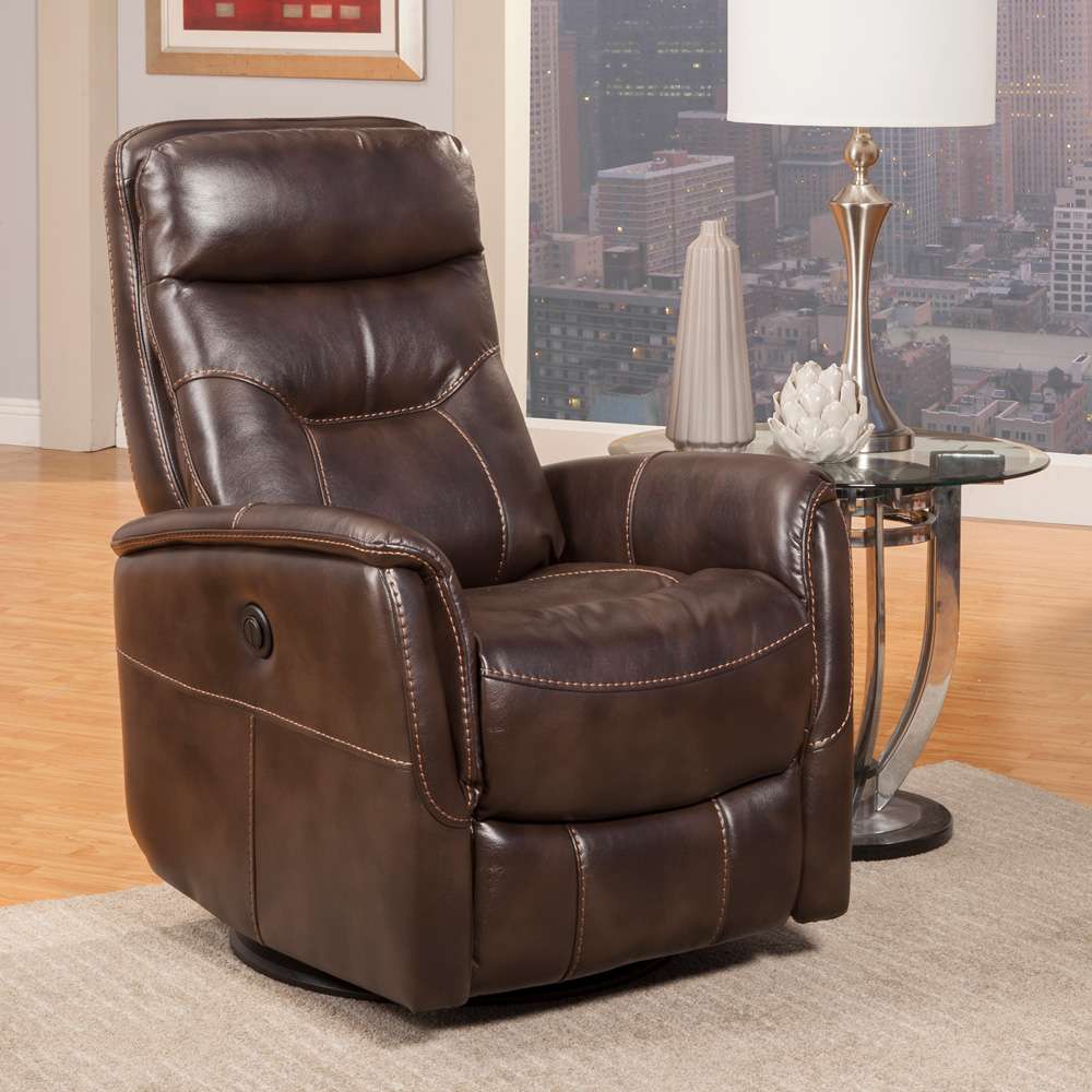 Parker House -  Gemini - Truffle Power Swivel Glider Recliner (Set of 2) - MGEM#812GSPB-2-TRU veiw 3