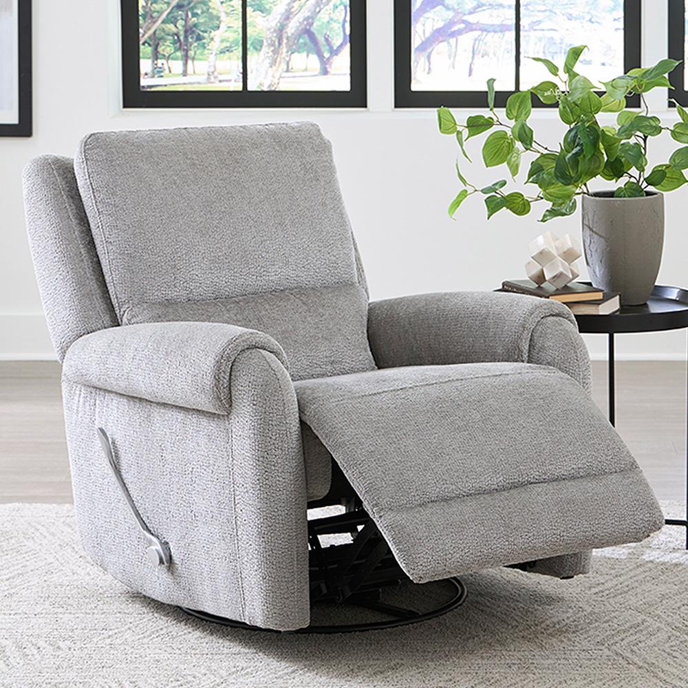 Parker House - Gentry - Shadowplay Manual Swivel Glider Recliner - MGNY#812GS-SHPY view 2