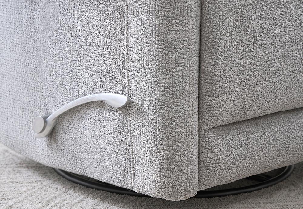 Parker House - Gentry - Shadowplay Manual Swivel Glider Recliner - MGNY#812GS-SHPY view 6