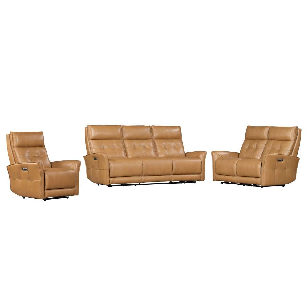 Parker House -  Gershwin - Lucca Butterscotch Power Reclining Sofa Loveseat and Recliner - MGER-321PHZ-P25-LCBT view 1