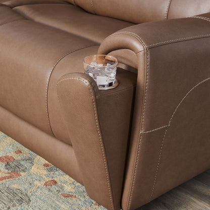 Parker House - Hancock - Apple Cider 7 Piece Zero Gravity Power Reclining Sectional with Power Adjustable Headrests - Apple Cider - MHAN-KIT-7A-P3Z-APCI view 7