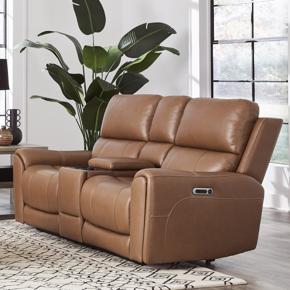 Parker House - Hancock - Apple Cider Zero Gravity Power Reclining Console Loveseat P3 - Apple Cider - MHAN-822CP3Z-APCI view 7