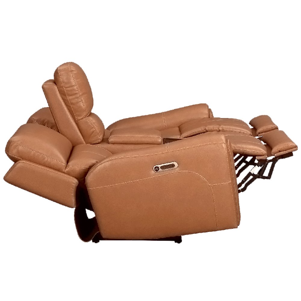 Parker House - Hancock - Apple Cider Zero Gravity Power Reclining Console Loveseat P3 - Apple Cider - MHAN-822CP3Z-APCI view 9