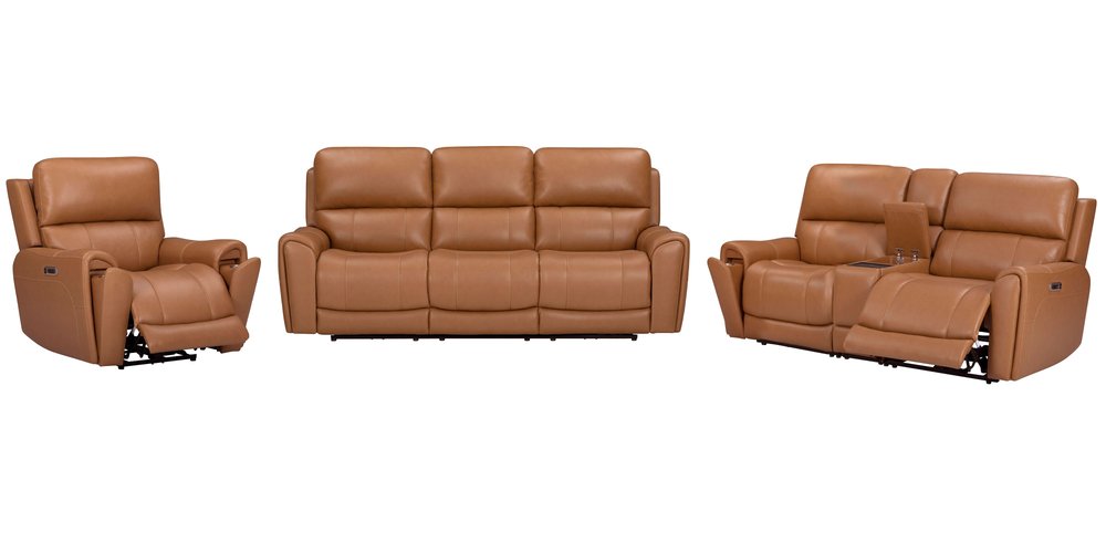 Parker House - Hancock - Apple Cider Zero Gravity Power Reclining Sofa Loveseat and Recliner - Apple Cider - MHAN-421P3Z-APCI view 1