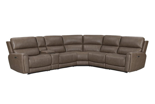 Parker House - Hancock - Bette Hazel 6 Piece Zero Gravity Power Reclining Sectional with Power Adjustable Headrests - Bette Hazel - MHAN-KIT-6A-P3Z-BTHZ view 1
