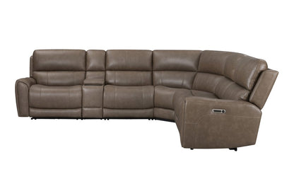 Parker House - Hancock - Bette Hazel 6 Piece Zero Gravity Power Reclining Sectional with Power Adjustable Headrests - Bette Hazel - MHAN-KIT-6A-P3Z-BTHZ view 9