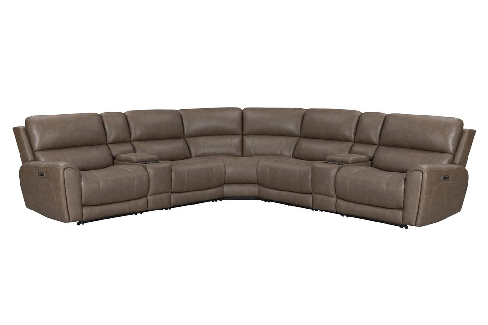 Parker House - Hancock - Bette Hazel 7 Piece Zero Gravity Power Reclining Sectional with Power Adjustable Headrests - Bette Hazel - MHAN-KIT-7A-P3Z-BTHZ view 4
