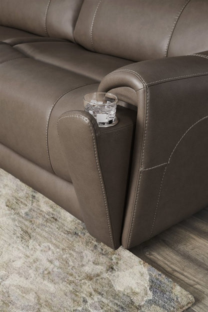 Parker House - Hancock - Bette Hazel 7 Piece Zero Gravity Power Reclining Sectional with Power Adjustable Headrests - Bette Hazel - MHAN-KIT-7A-P3Z-BTHZ view 7