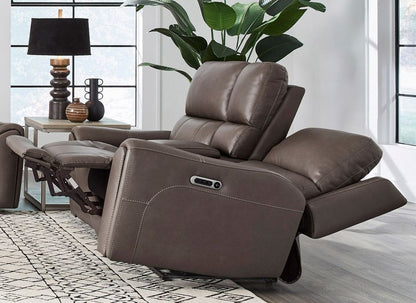 Parker House - Hancock - Bette Hazel Zero Gravity Power Reclining Console Loveseat P3 - Bette Hazel - MHAN-822CP3Z-BTHZ view 7