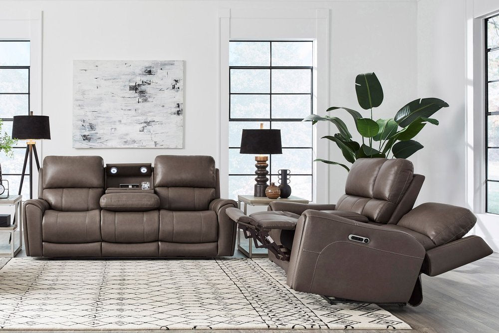 Parker House - Hancock - Bette Hazel Zero Gravity Power Reclining Sofa and Loveseat - Bette Hazel - MHAN-42P3Z-BTHZ view 4