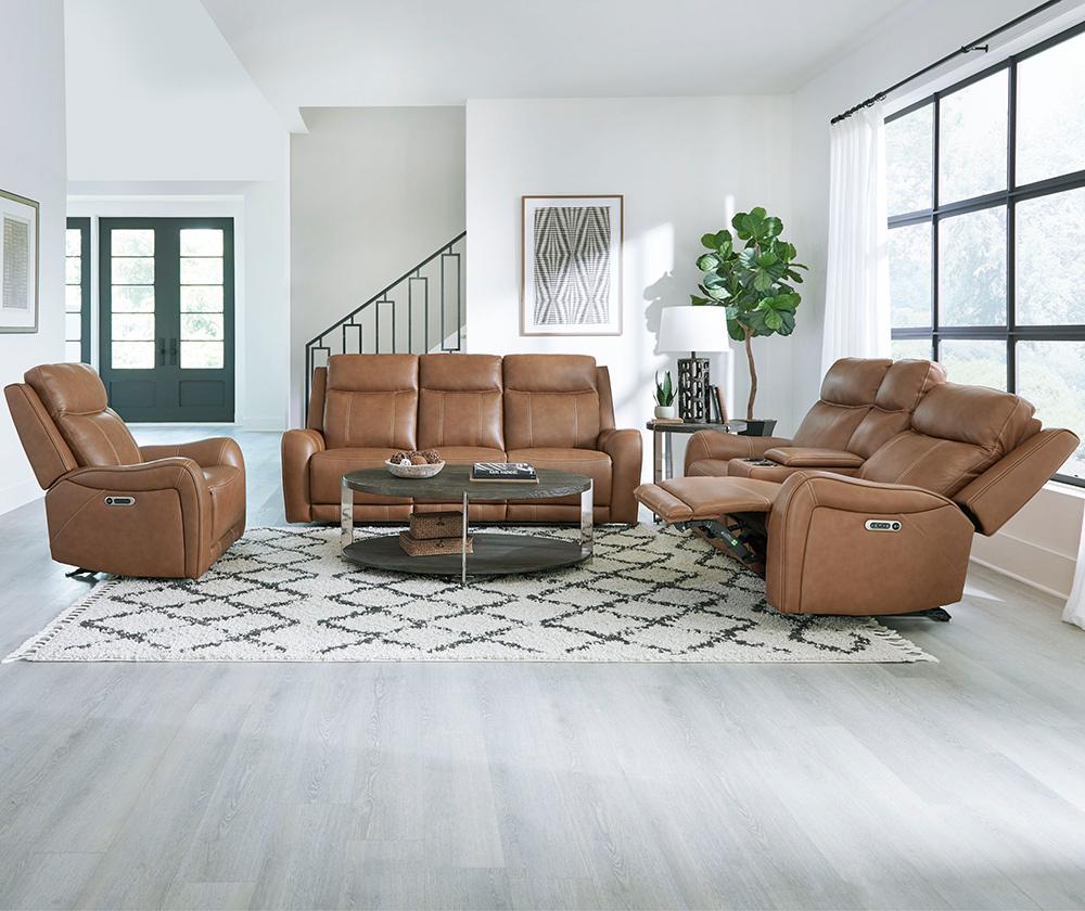 Parker House - Haywood - Butternut Power Glider Recliner - MHAY#812GPH-BTNT view 3