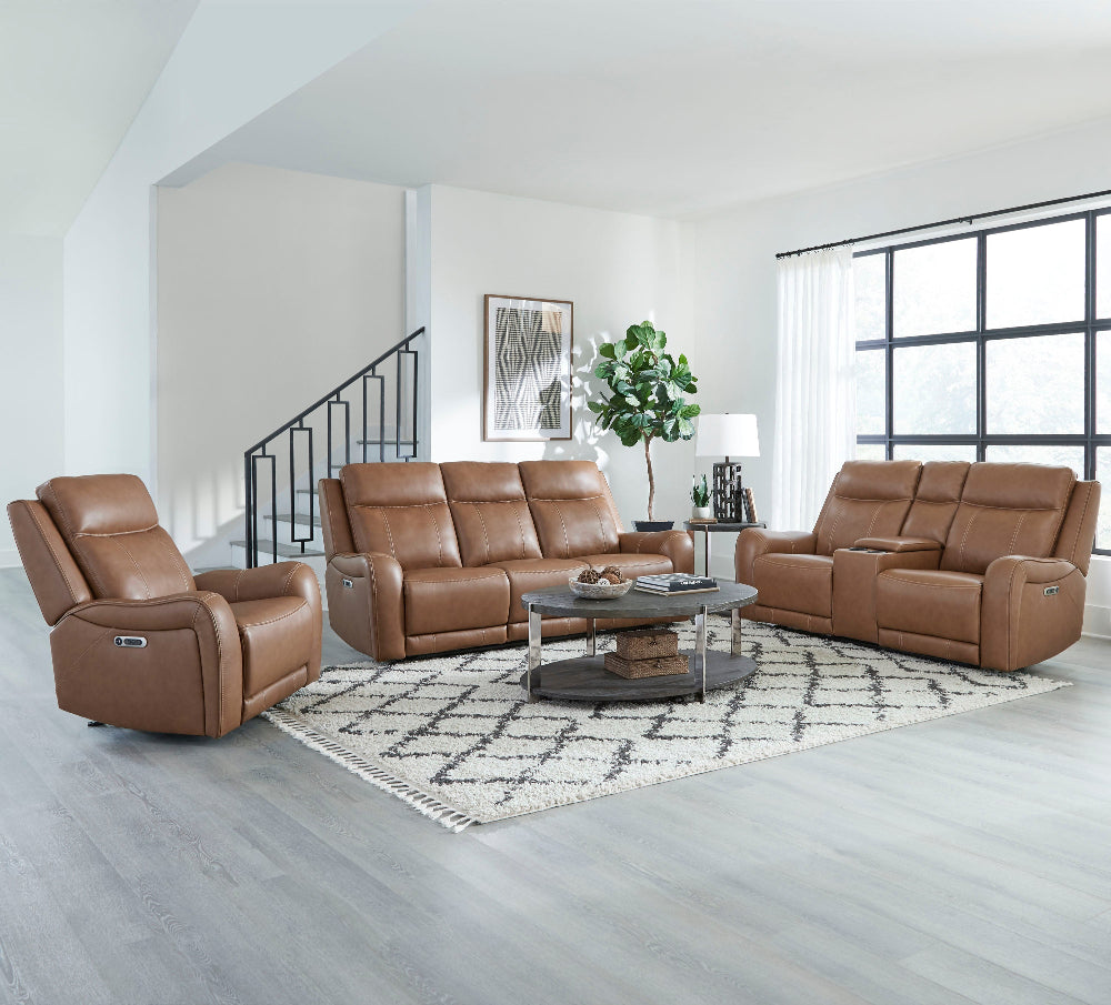 Parker House - Haywood - Butternut Power Reclining Sofa - MHAY#832PH-BTNT view 4