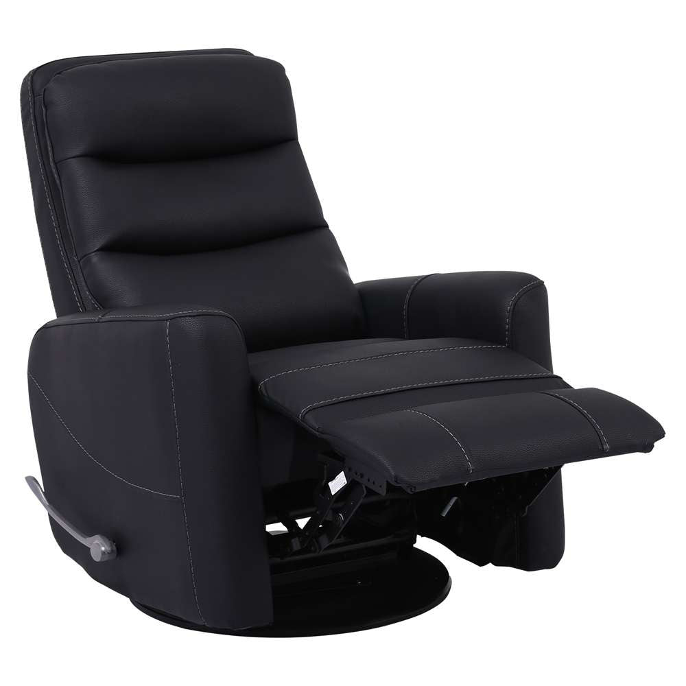 Parker House -  Hercules - Black Swivel Glider Recliner (Set of 2) - MHER#812GS-2-BLC view 3