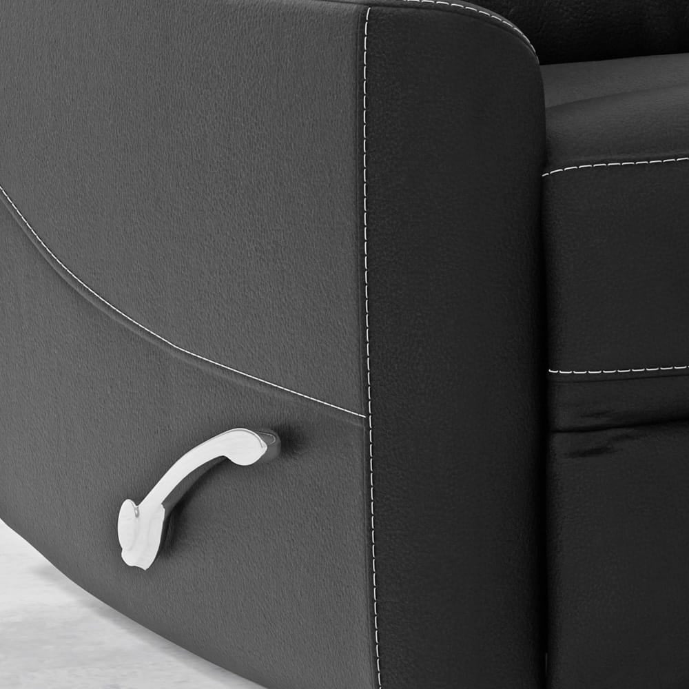 Parker House -  Hercules - Black Swivel Glider Recliner (Set of 2) - MHER#812GS-2-BLC view 6