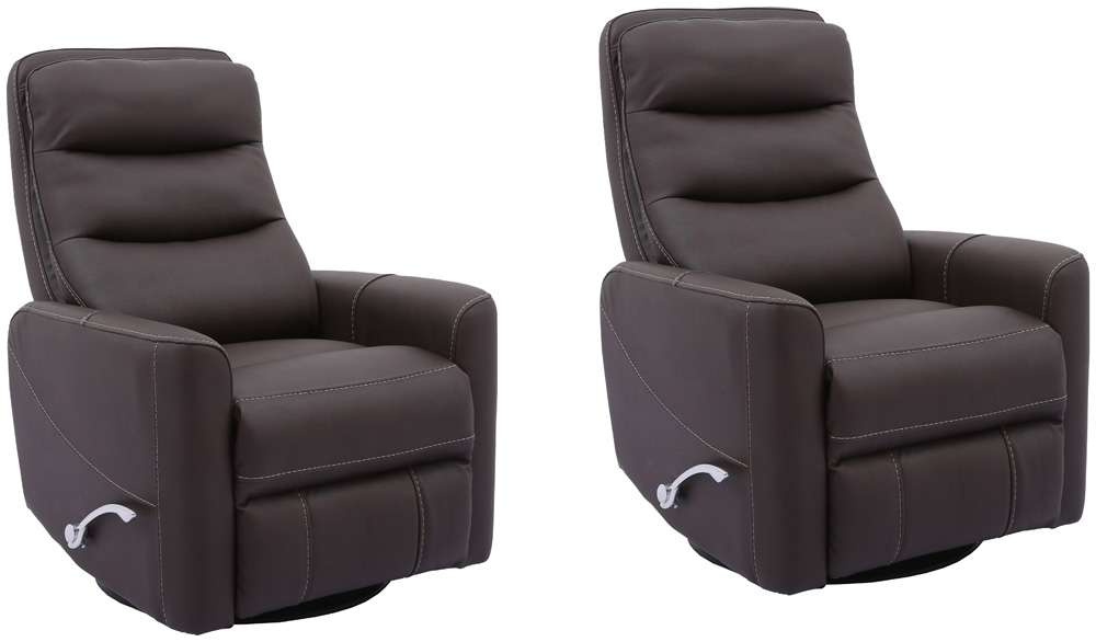 Parker House -  Hercules - Chocolate Swivel Glider Recliner (Set of 2) - MHER#812GS-2-CHO veiw 1